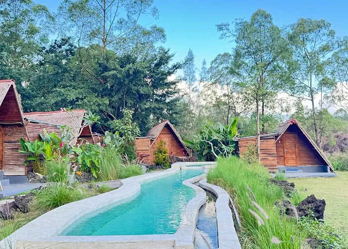 Triangular House And Hot Spring